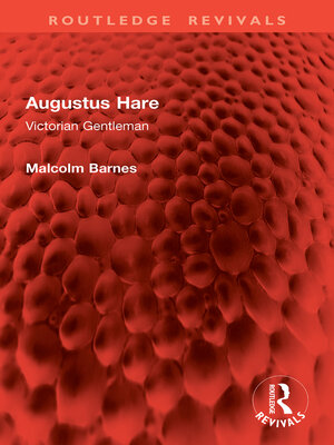 cover image of Augustus Hare